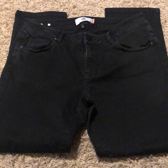CAbi Denim - CAbi Crop Black Jeans Size 10 Style #3189